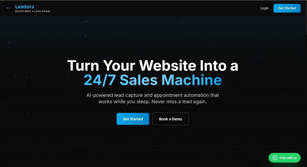 Leadora AI lead automation product